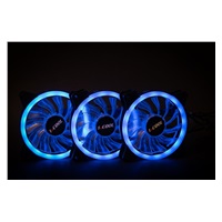 1stCOOL Fan KIT AURA EVO 1 ARGB, 3x Dual Ring fan + ARGB Nano controller