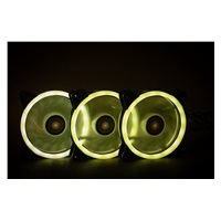 1stCOOL Fan KIT AURA EVO 1 ARGB, 3x Dual Ring fan + ARGB Nano controller