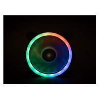 1stCOOL Ventilátor AURA EVO Dual Ring ARGB 12cm
