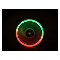 1stCOOL Ventilátor AURA EVO Dual Ring ARGB 12cm