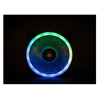 1stCOOL Ventilátor AURA EVO Dual Ring ARGB 12cm