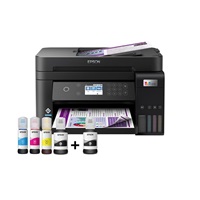 Atramentová tlačiareň EPSON EcoTank L6270, 3v1, A4, 1200x4800dpi, 33 str./min, USB, Wi-Fi, LAN, 3 roky záruka po registrácii.