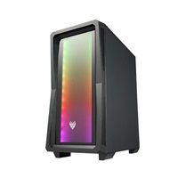 Fortron Midi Tower CMT212G Black, A.RGB svetelná lišta