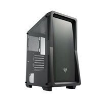Fortron Midi Tower CMT212G Black, A.RGB svetelná lišta