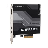 GIGABYTE GC-MAPLE RIDGE, prídavná karta s certifikáciou Intel® Thunderbolt™ 4, USB Type-C, DisplayPort