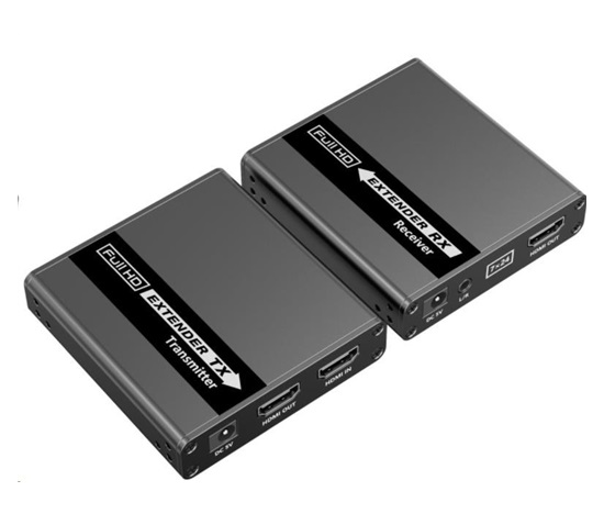 Extender HDMI PremiumCord FULL HD 1080p na 70 m cez Cat6/Cat6A/Cat7
