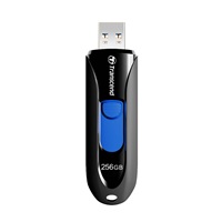 TRANSCEND USB Flash disk 512GB JetFlash®790, USB 3.1 (R:100/W:40 MB/s) čierna/modrá
