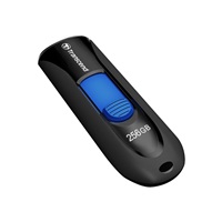 TRANSCEND USB Flash disk 512GB JetFlash®790, USB 3.1 (R:100/W:40 MB/s) čierna/modrá