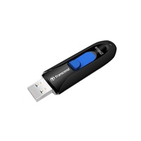 TRANSCEND USB Flash disk 512GB JetFlash®790, USB 3.1 (R:100/W:40 MB/s) čierna/modrá