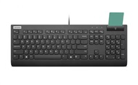 LENOVO klávesnice drátová Smartcard Keyboard II CZ/SK - USB, černá