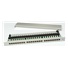 19" Patch panel 19" 1U 24 PORT FTP Cat 6A sivý