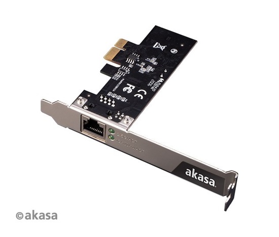 Sieťová karta AKASA, 2.5 Gigabitová sieťová karta PCIe