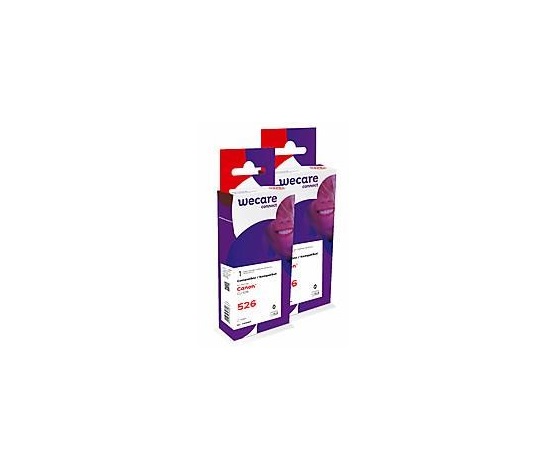WECARE Armor kazeta pre CANON iP4850 (CLI526BK), sada čierna, 2x10,5 ml
