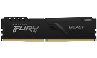 KINGSTON DIMM DDR4 8GB 3200MT/s CL16 FURY Beast Černá