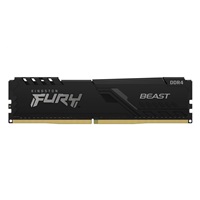 KINGSTON DIMM DDR4 32GB (Kit of 4) 3200MT/s CL16 FURY Beast Černá