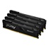 KINGSTON DIMM DDR4 64GB (Kit of 4) 3200MT/s CL16 FURY Beast Černá