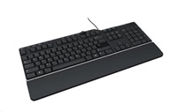 Klávesnica Dell : nemecká (QWERTZ) Dell KB-522 Wired Business Multimedia USB Keyboard Black (Kit)
