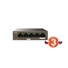 Tenda TEG1105PD - 5-portový PoE PD Gigabit Ethernet Switch, 1x PoE IN, 4x PoE OUT, kovový, bez ventilátora