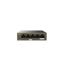 Tenda TEG1105PD - 5-portový PoE PD Gigabit Ethernet Switch, 1x PoE IN, 4x PoE OUT, kovový, bez ventilátora