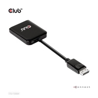Club3D hub MST (Multi Stream Transport) DisplayPort 1.4 až 2xHDMI duálny monitor 4K60Hz (M/F)