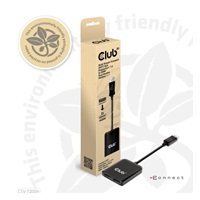 Club3D hub MST (Multi Stream Transport) DisplayPort 1.4 až 2xHDMI duálny monitor 4K60Hz (M/F)
