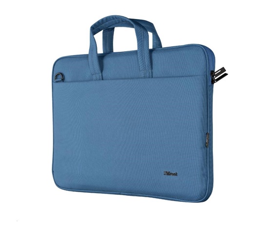 TRUST Taška na notebook 16" Bologna Slim Laptop Bag Eco, modrá