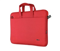 TRUST 16" Bologna Slim Laptop Bag Eco, červená