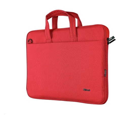 TRUST 16" Bologna Slim Laptop Bag Eco, červená