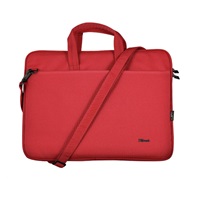 TRUST 16" Bologna Slim Laptop Bag Eco, červená