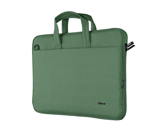TRUST 16" Bologna Slim Laptop Bag Eco, zelená