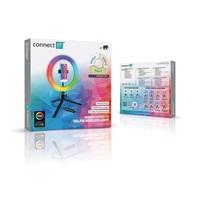 CONNECT IT Selfie10RGB kruhové 10" RGB LED svetlo