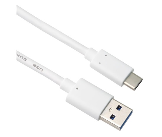 PremiumCord USB-C na USB 3.0 A (USB 3.2 generácia 2, 3A, 10Gbit/s) 0.5 m, biela