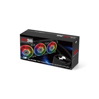 Vodný chladič procesora IN WIN SR36, 360 mm, 500-2500 ot/min, 23 dBA, 101.5 CFM