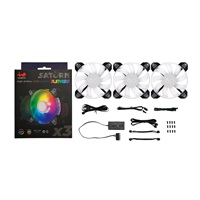 Chladič procesora IN WIN ASN120 3-PACK, 500-1800 ot/min, 35 dBA, 77.17 CFM