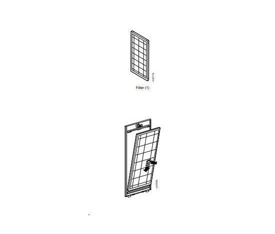 Filter APC (filter pre rack AR106V)