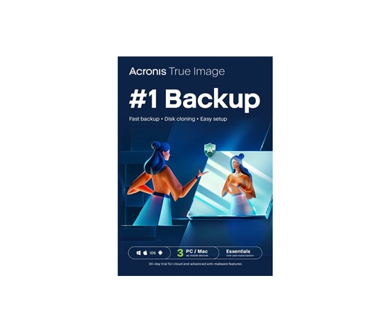 Acronis Cyber Protect Home Office Essentials Predplatné 3 počítače - 1 rok predplatného ESD