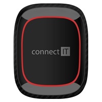 CONNECT IT univerzálny magnetický držiak do auta InCarz ArmAngle, 4 magnety, karbón