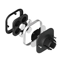 CONNECT IT univerzálny magnetický držiak do auta InCarz ArmAngle, 4 magnety, karbón