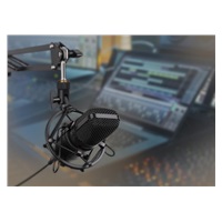 Mikrofón CONNECT IT USB so stolným ramenom ProMic, čierny