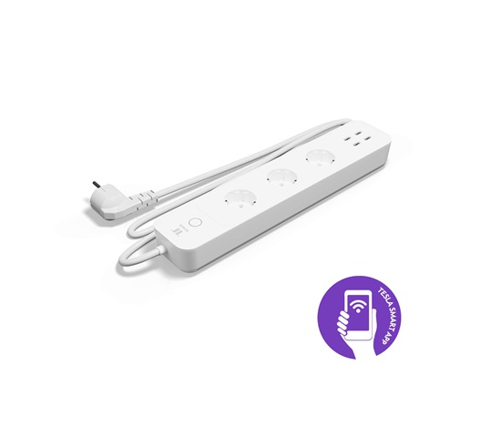 Tesla Smart Power Strip 3 + 4 USB