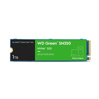 WD GREEN NVMe SSD 1TB PCIe SN350, Geb3 8GB/s, (R:3200/W:2500 MB/s)