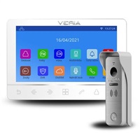 Veria SET Videotelefon 8276B bílý + vstupní stanice 831 ze série 2-WIRE