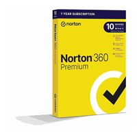 NORTON 360 PREMIUM 75GB +VPN 1 uživatel pro 10 zařízení na 1 rok BOX