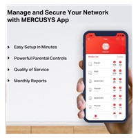 MERCUSYS Halo H50G(3-pack) [AC1900 Whole Home Mesh Wi-Fi System]