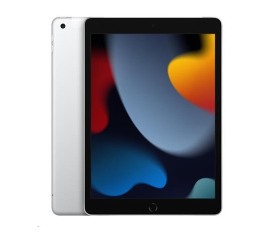 APPLE iPad 10.2" (9. gen.) Wi-Fi + Cellular 64 GB - Strieborná
