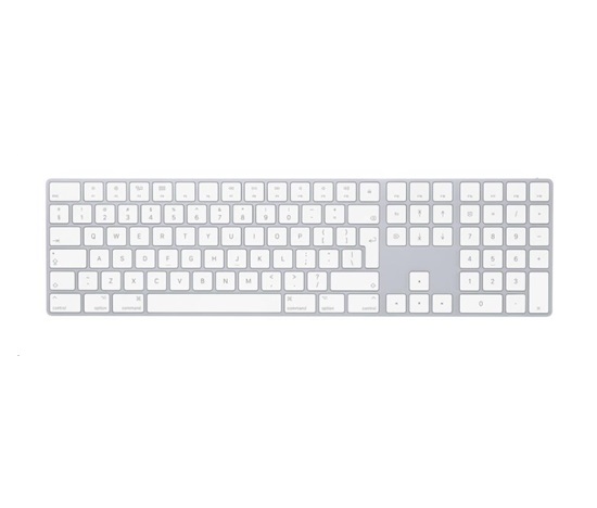 APPLE Magic Keyboard s numerickou klávesnicou Silver- Intl Layout