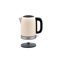 Orava Hiluxe-2 C rychlovarná konvice, 2000 W, 1.7 l, automatické vypnutí, krémová