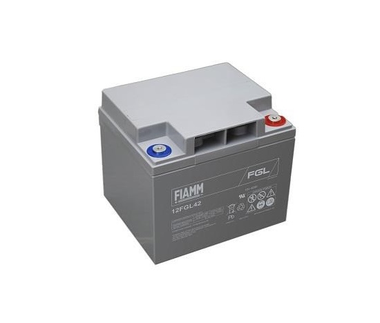 Batéria - Fiamm 12 FGL42 (12V/42Ah - M6) životnosť 10 rokov