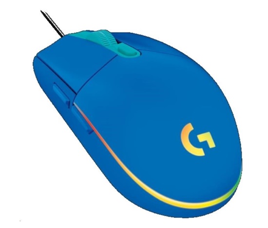 Logitech Gaming Mouse G203 LIGHTSYNC 2nd Gen, EMEA, USB, modrá