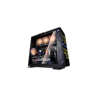 IN WIN case 309, mid tower, 1xUSB-C, 2xUSB 3.0, priehľadná bočná stena, čierna